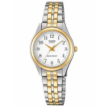 Жіночий годинник Casio LTP-1129G-7B елегантний двоколір