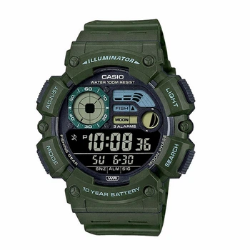 Чоловічий годинник Casio WS-1500H-3B хакі