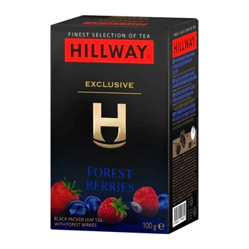 Чай чорний HILLWAY байховий листовий з лісовими ягодами 100г