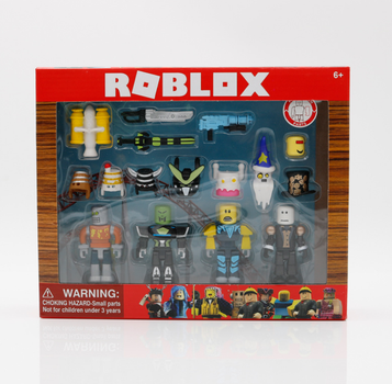Набор игровых фигурок Roblox в коробке, игрушечные герои персонажи Роблокс