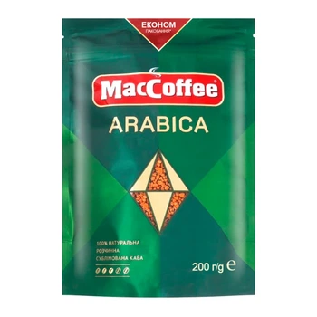 Кава розчинна MacCoffee Arabica 200 г