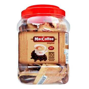 Кавовий напій 3в1 MacCoffee Original в банці 20 г х 50 шт