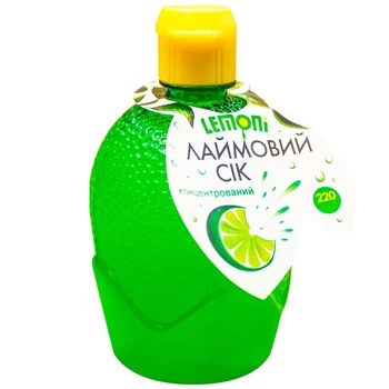 Лаймовий сік Lemoni концентрований 220 мл