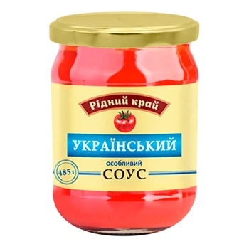 Соус Рідний Край Український особливий 485 г