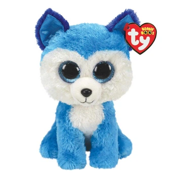 Мягкая игрушка TY Beanie Boo’s Голубой хаски PRINCE 25см (36474)
