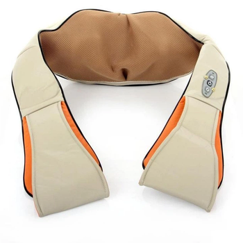Массажер для шеи, плеч и тела 24 W Massager of Neck Kneading 35 х 22 х 26 см с ИК-воздействием и подсветкой