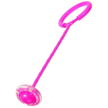 Нейроскакалка со световым эфектом 5 цветов 62 см МG-2_Pink