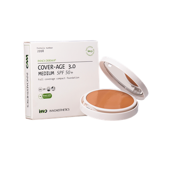 Крем-пудра SPF 50+ и HEVL с тоном Innoaesthetics Epigen Coverage 3.0 Spf 50+ 12г
