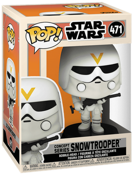 Фігурка Сніговий штурмовик (Snowtrooper) — Funko Pop! STAR WARS: CONCEPT SERIES — SNOWTROOPER #471