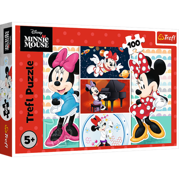 Пазл Trefl: Minnie Mouse — Забавная Минни (100 эл.) — 16517