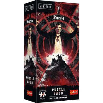 Пазл Trefl: Premium Plus / Hall of Horror — Дракула (1000 эл.) — 12109