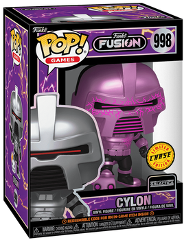 Фігурка Сайлон (Чейз-версія) — Funko Pop! TELEVISION: BATTLESTAR GALACTICA (FUNKO FUSION) — CYLON #998 CHASE