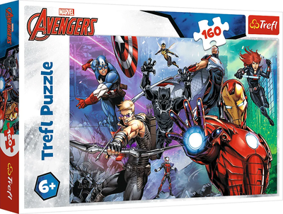 Пазл Trefl: Marvel Avengers — Всегда готовые герои (160 эл.) — 15424