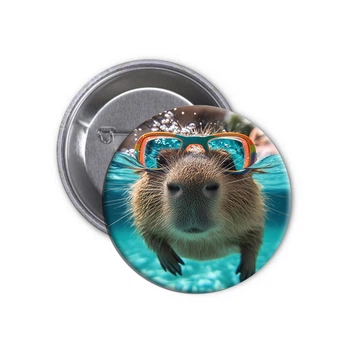 Значок Hydrochoerus Capybara Капибара #34