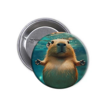 Значок Hydrochoerus Capybara Капибара #36