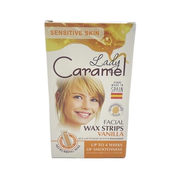 Віск для депіляції обличчя Lady Caramel 12шт Ванільний