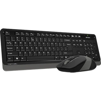 Комплект (клавіатура, миша) A4Tech Fstyler FG1010 Чорний/Сірий