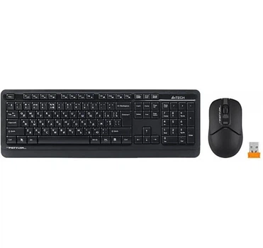 Комплект (клавіатура, миша) A4Tech Fstyler FG1012 Wireless Чорний