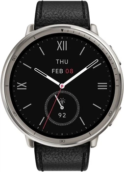 Смарт-годинник Amazfit Active 2 Чорний Leather