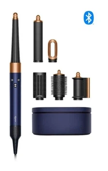 Мультистайлер Dyson Airwrap i.d. Multi-Styler and Dryer Straight to Wavy Prussian синій/Rich copper (