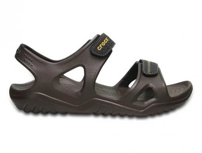 Сандалии Crocs Swiftwater River Sandal Espresso 44 (EU 45-46)