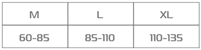 Пояс с почечными пелотами Remed R3201 XL Черный (6166678)