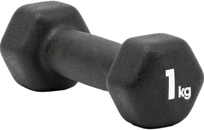 Гантелі Adidas Dumbbells Чорний 1 кг (ADWT-11401-NL)
