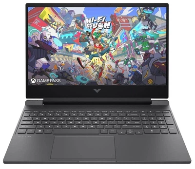 Ноутбук HP 15.6" Victus 15-fb3026ua (FHD IPS) /AMD R7-7445HS /16GB /F512GB /RTX2050-4GB /DOS /сірий