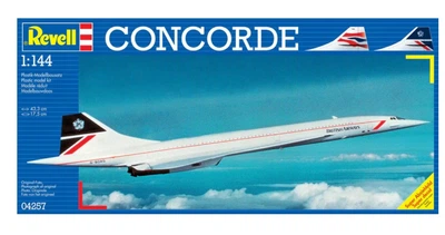 Збірна модель 1:144 літак Concorde Revell 04257