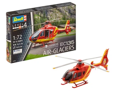 Збірна модель 1:72 вертоліт Airbus Helicopters EC135 Air-Glaciers Revell 04986