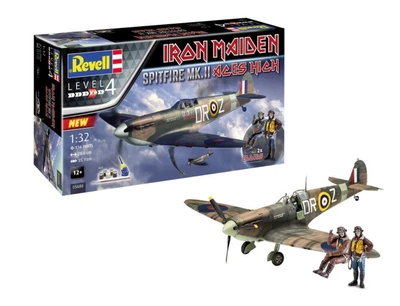 Збірна модель 1:32 винищувача Spitfire Mk.II "Aces High" Iron Maiden Revell 05688