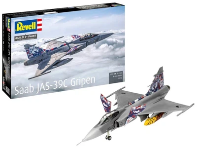 Збірна модель 1:72 літак Saab JAS-39 C Gripen Revell 03776