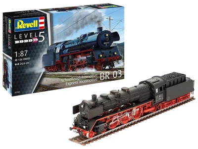 Збірна модель 1:87 локомотив Express locomotive BR 03 Revell 02166