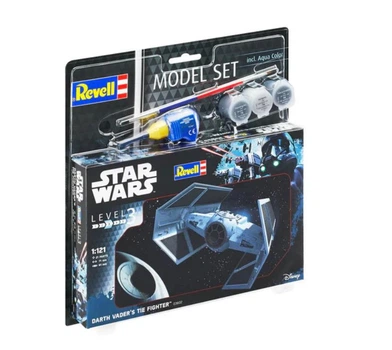 Стартовий набір 1/121 космічного корабля Darth Vader's TIE Fighter Star Wars Revell 63602
