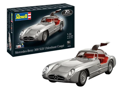 Збірна модель 1:24 автомобіль Mercedes-Benz 300 SLR 70th Anniversary Revell 05633