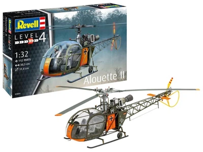 Збірна модель 1:32 гелікоптер Alouette II Revell 03804