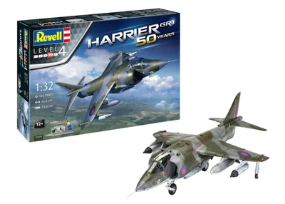 Збірна модель 1:32 літак Harrier GR.1 50 Years Revell 05690