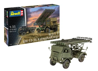 Збірна модель 1:35 РСЗВ BM-13-16 on W.O.T. 8 chassis Revell 03338