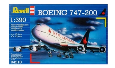 Збірна модель 1:390 літак Boeing 747-200 Revell 04210