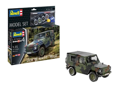 Стартовий набір 1:35 автомобіль Lkw Gl Leicht 'Wolf' Model Set Revell 63277