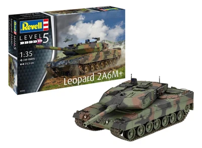 Збірна модель 1:35 танк Leopard 2A6M+ Revell 03342