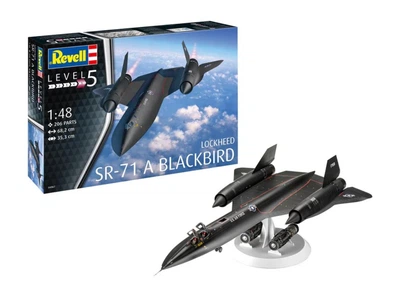 Збірна модель 1:48 літак Lockheed SR-71 A Blackbird Revell 04967