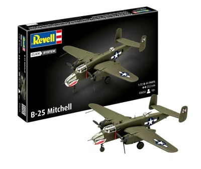 Збірна модель 1:72 військовий літак B-25 Mitchell Click System Revell 03650