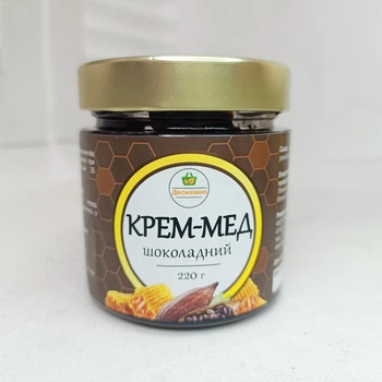 Крем-мед шоколадний, 260 г