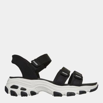 Женские сандалии Skechers 163651 BLK 38 (8US) 25 см Черные (199252931740)