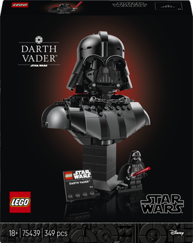 Zestaw klocków LEGO Star Wars Popiersie Dartha Vadera 349 elementów (75439)