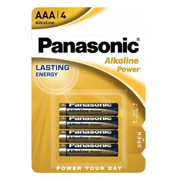 Батарейка Panasonic LR03/AAA Alkaline 1.5V 4шт (5410853039334)