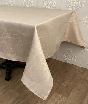 Скатерть Masali тефлон 160x400 Model 509 Cappucino