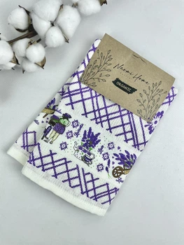 Набір рушників вафельних 2 шт Pietra Hanger Lavender