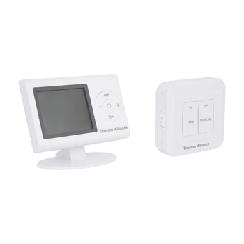 Тижневий програмований термостат Thermo Alliance ТА-2402RFWiFi радіокерований з WiFi